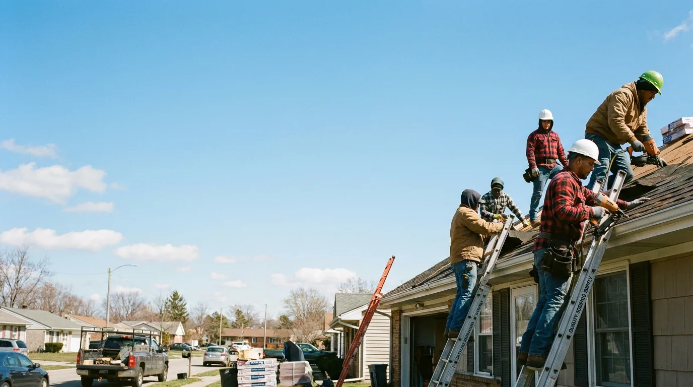 Roofing in Low Moor, IA near me